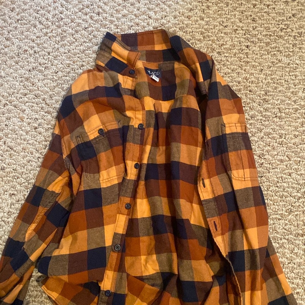 Worn once men’s large flannel